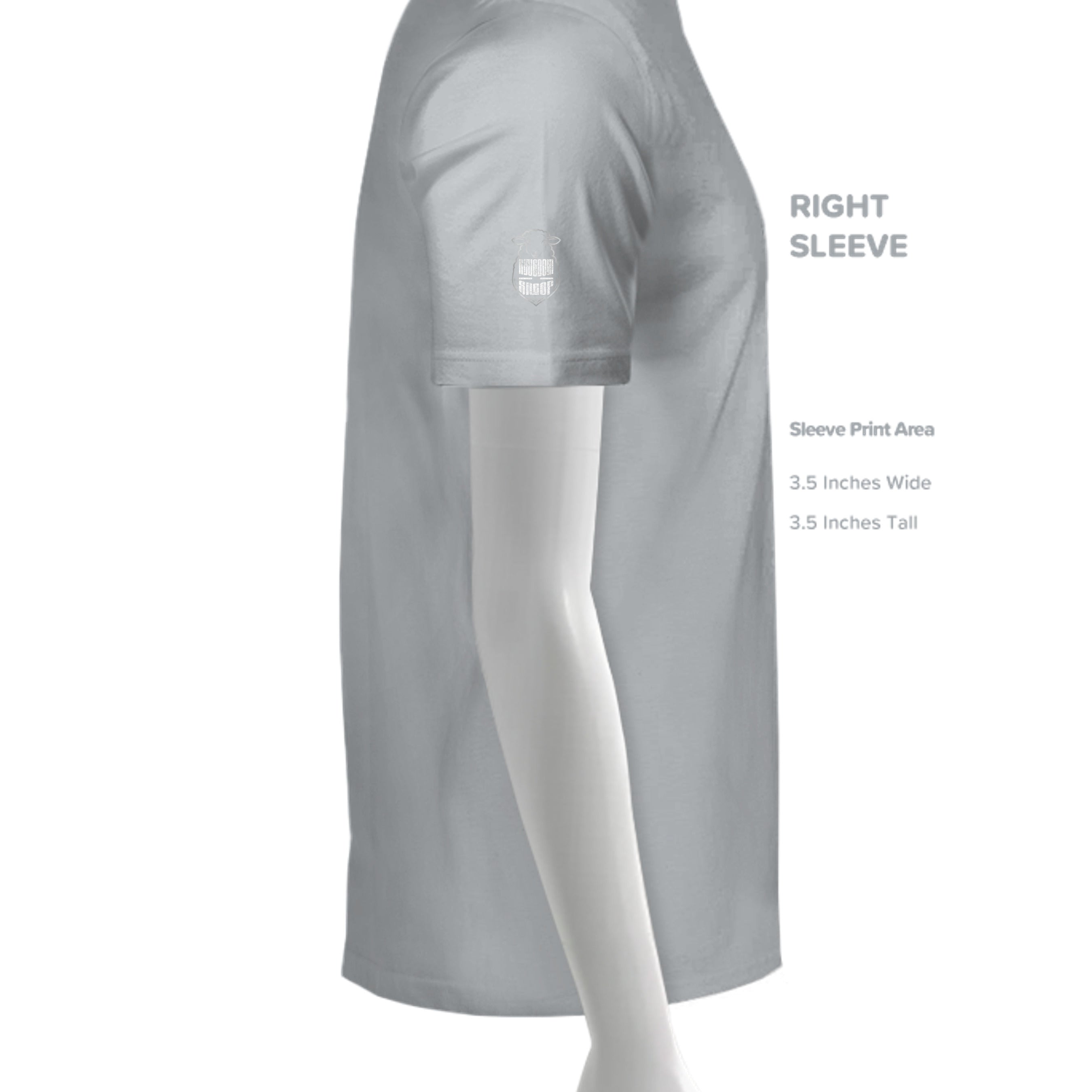 Solid Silver Triblend - 3413C - SLEEVE_RIGHT