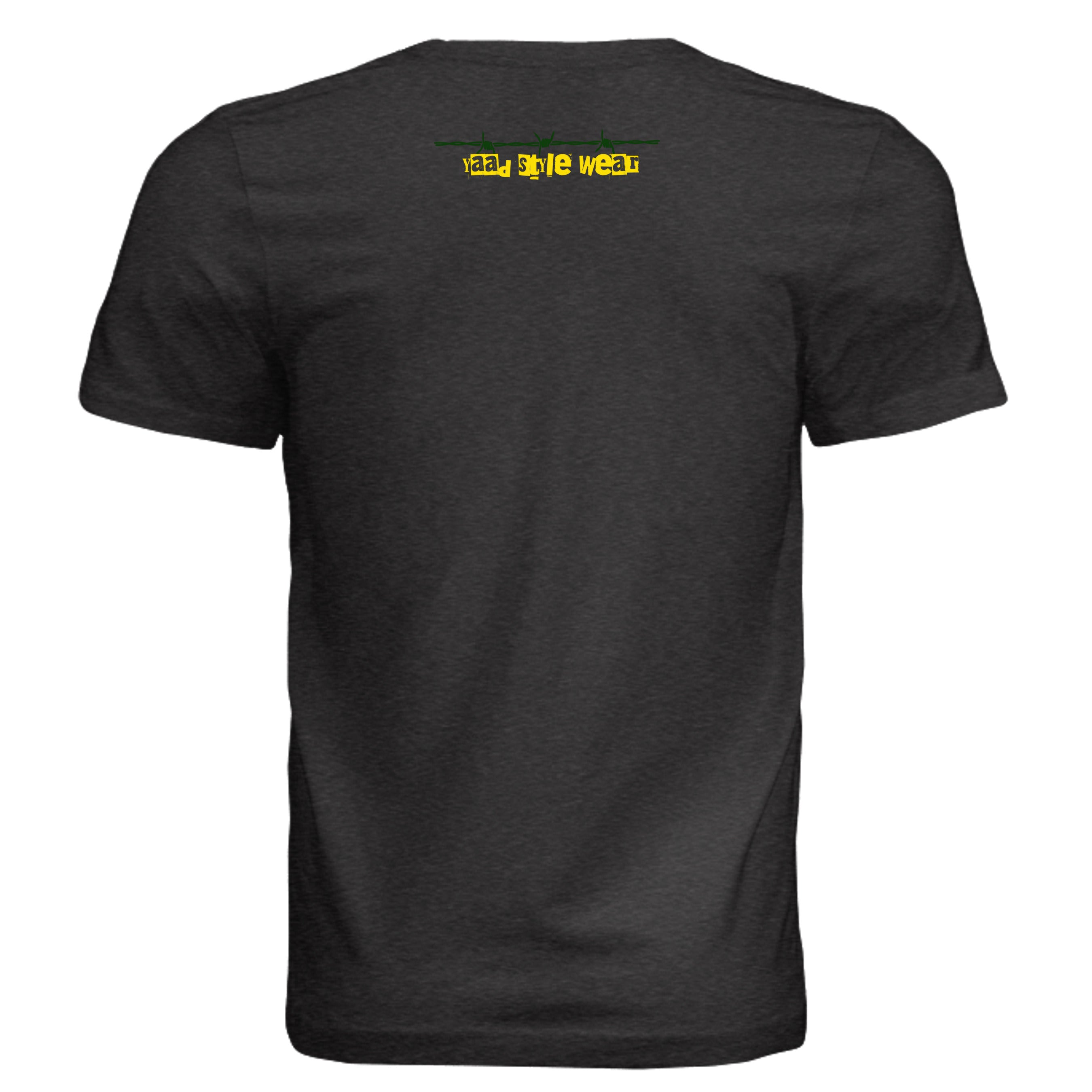 BLK HTHR TRIBLND - 3413C - BACK