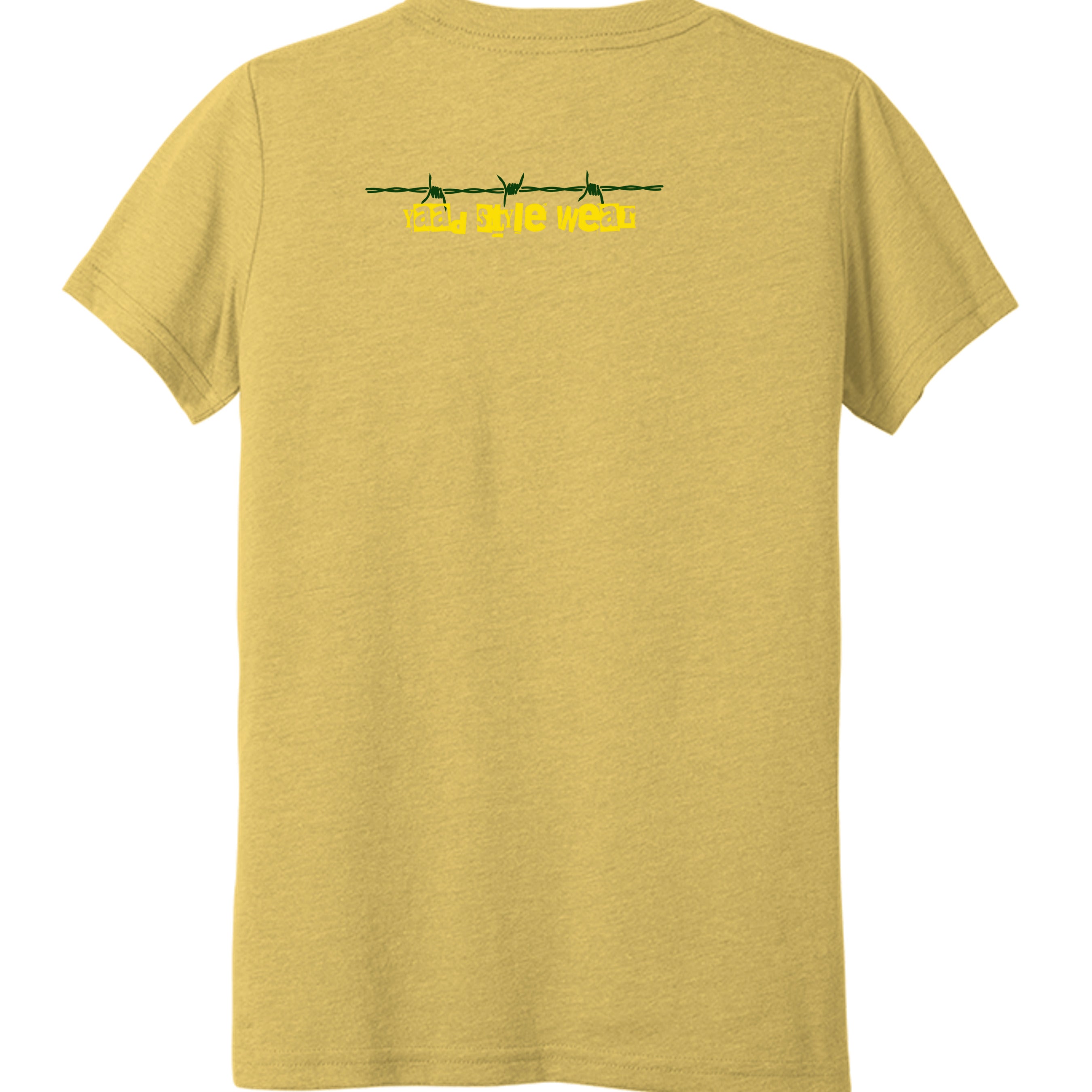 Mustard Triblend - 3413Y - BACK