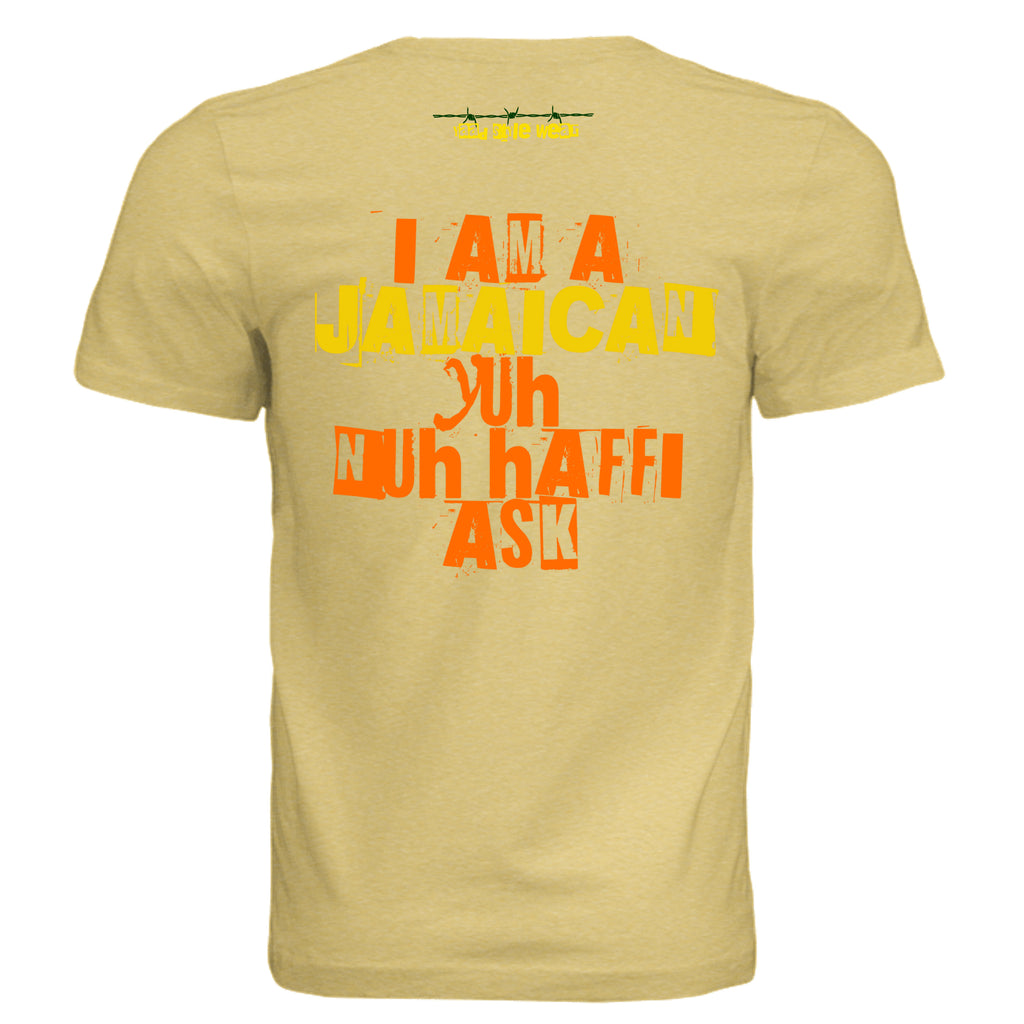Mustard Triblend - 3413C - BACK