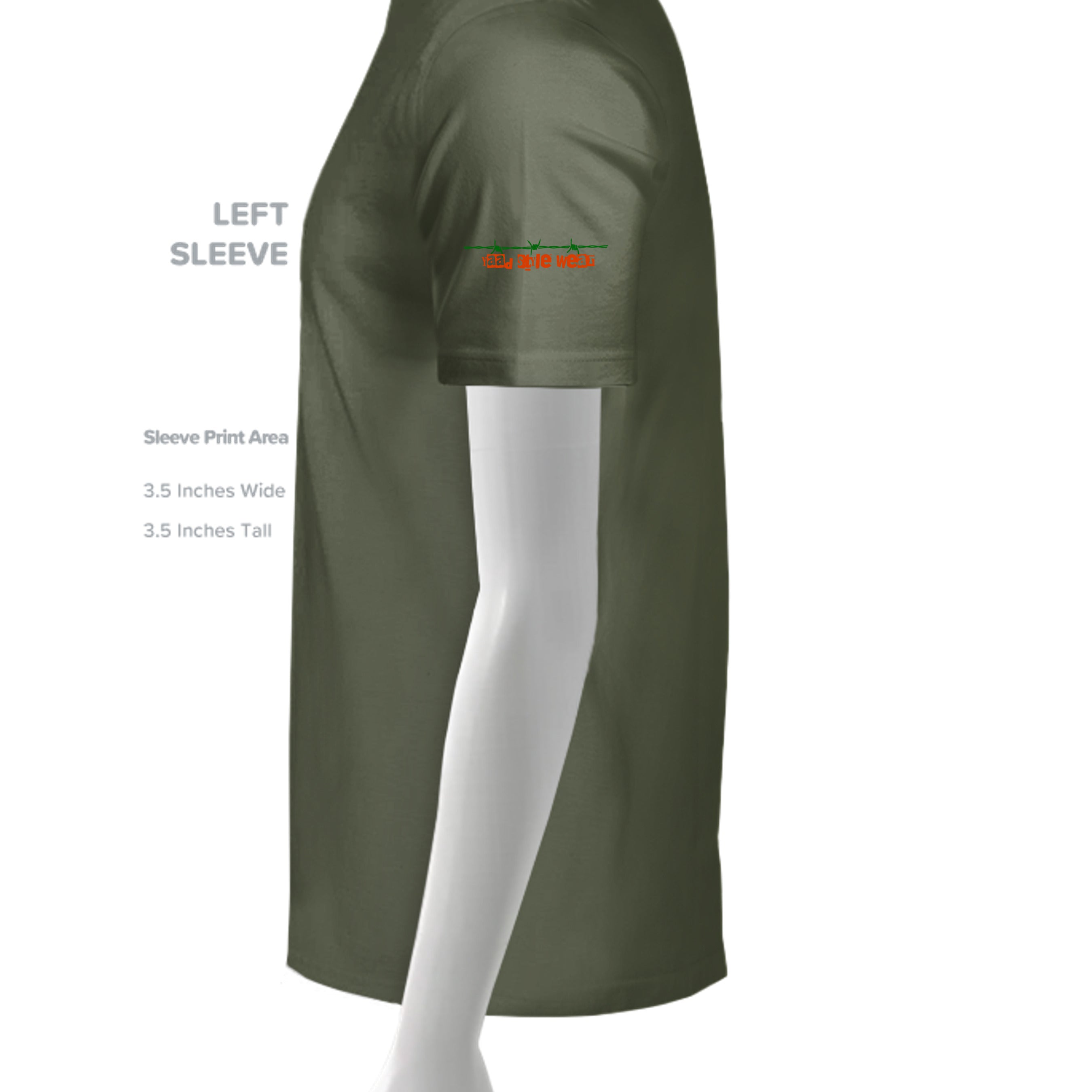 Military Green - 6405 - SLEEVE_LEFT