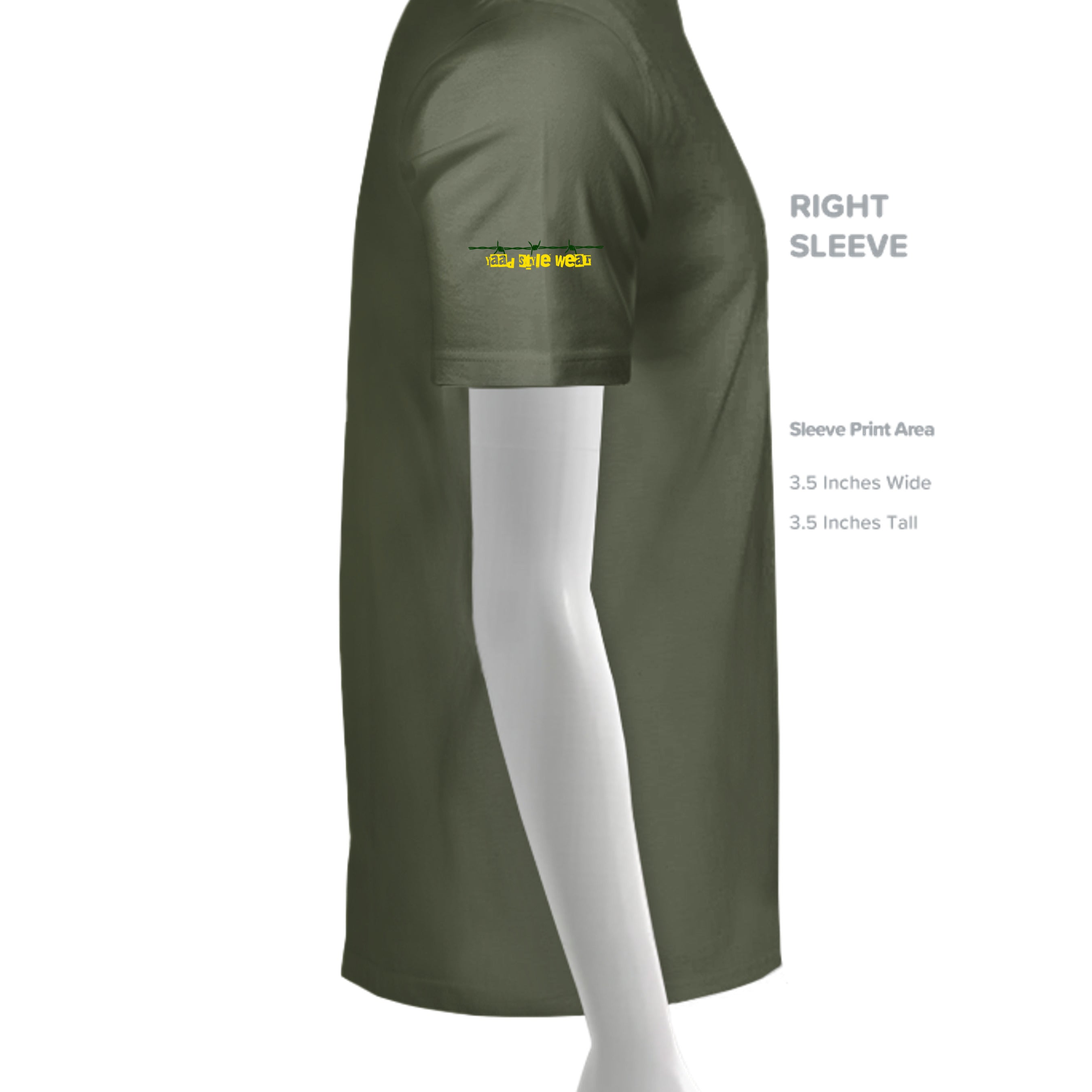 Military Green - 6405 - SLEEVE_RIGHT