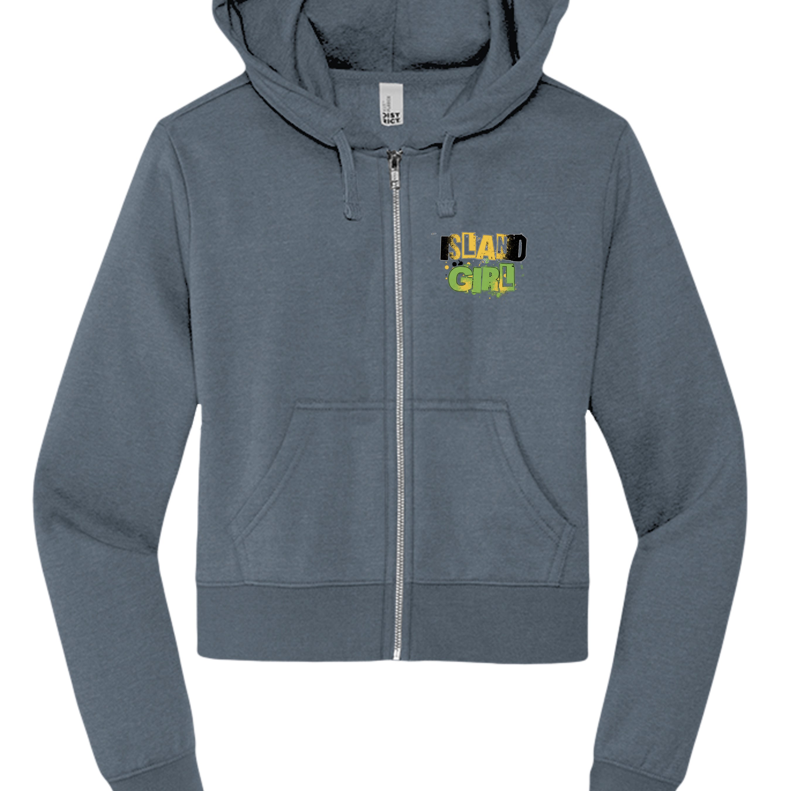 Flint Blue Heather - DT6103 - FRONT