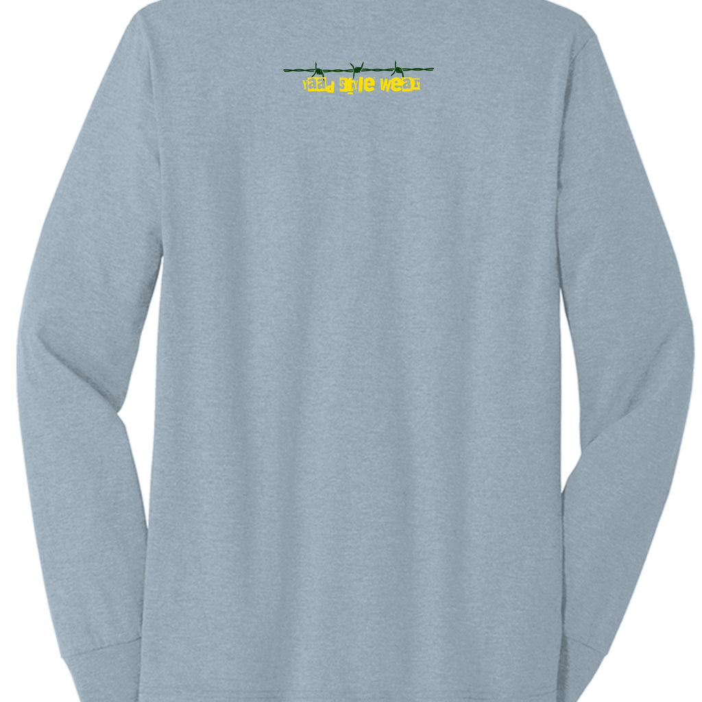 Flint Blue Heather - DM132 - BACK