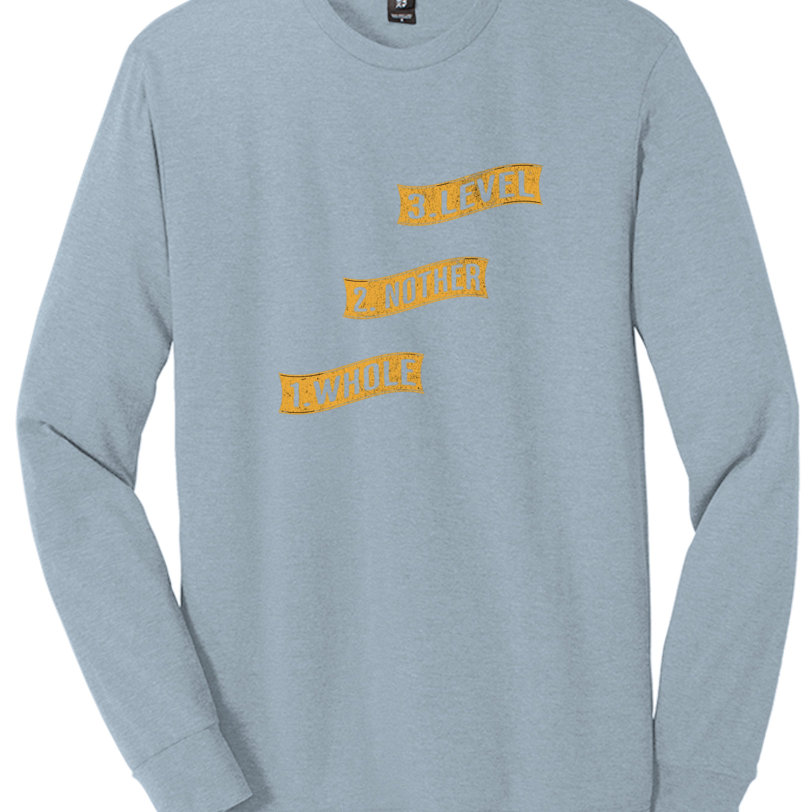 Flint Blue Heather - DM132 - FRONT