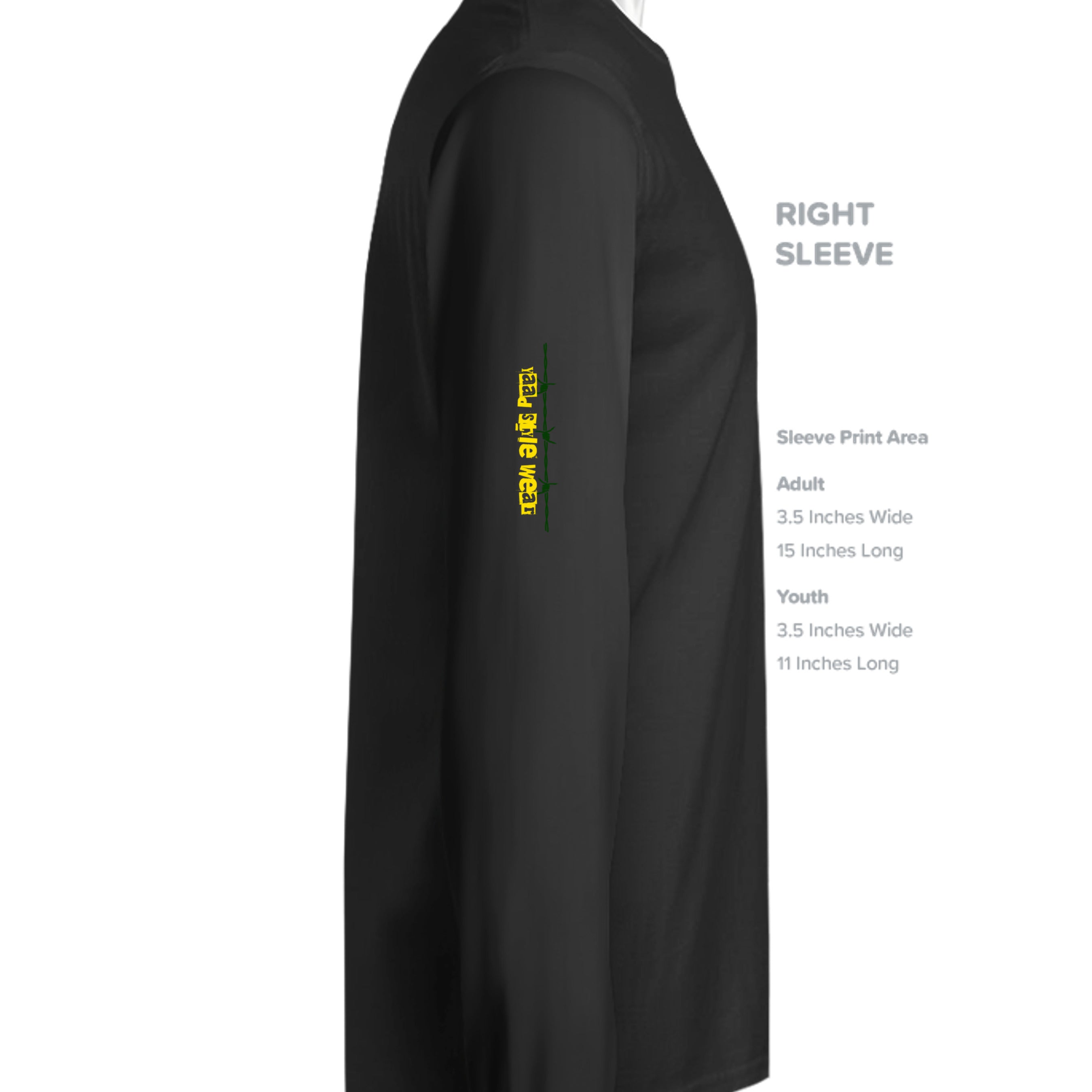 Black - DM132 - SLEEVE_RIGHT