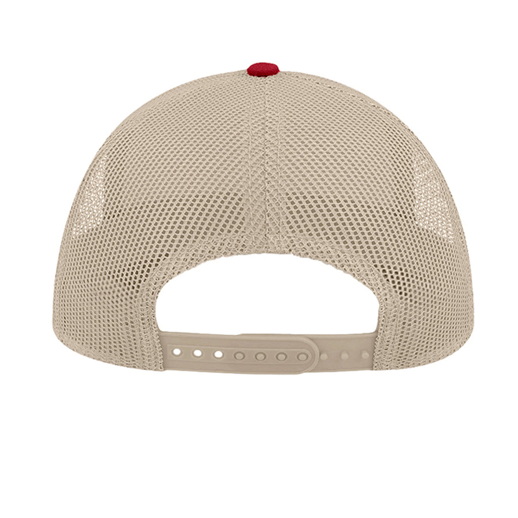 Navy/ Burgundy/ Khaki - RAPPER - BACK